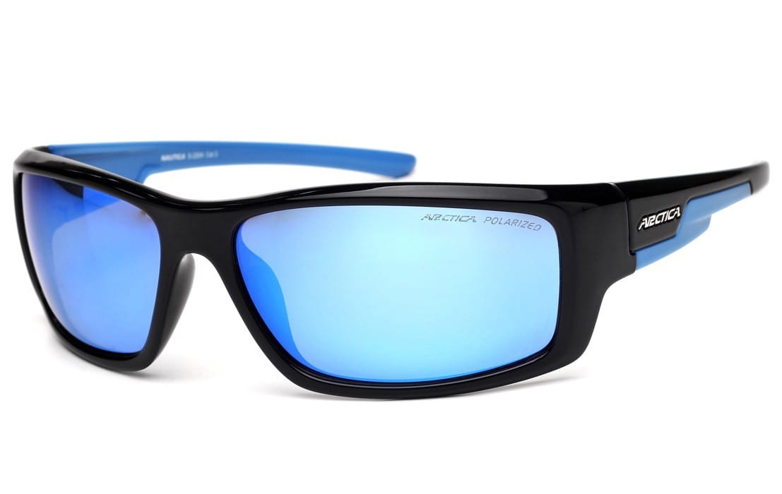 Okulary arctica s-220a sportowe niebieskie revo polaryzacyjne