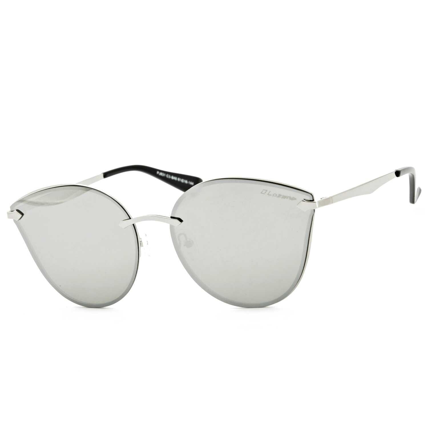 Damskie okulary lozano pj831c1 polaryzacyjne lustrzane kocie oczy