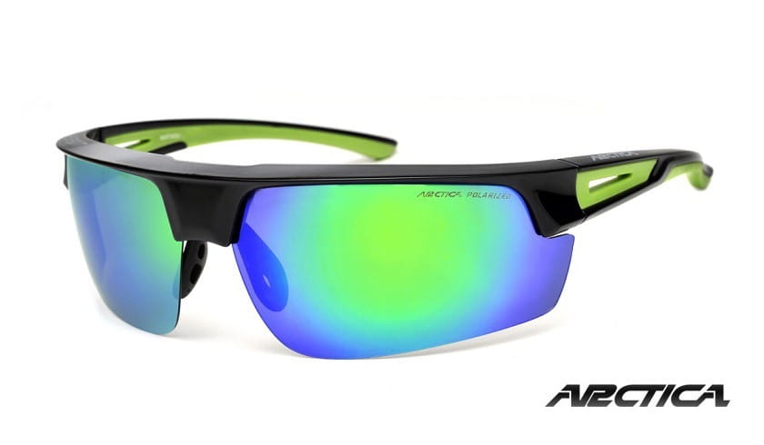 Okulary arctica s-252b sportowe lustrzane z polaryzacją