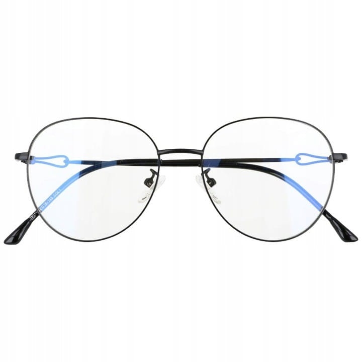 Okulary lenonki z filtrem blue light do komputera zerówki 2540-4