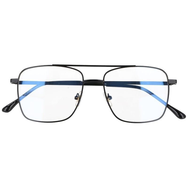 Okulary pilotki zerówki filtr blue light do komputera 2560-4