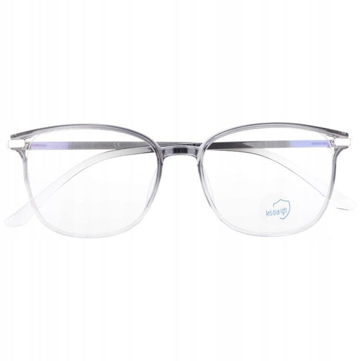 Okulary nerd do komputera z filtrem blue light zerówki 2589-1