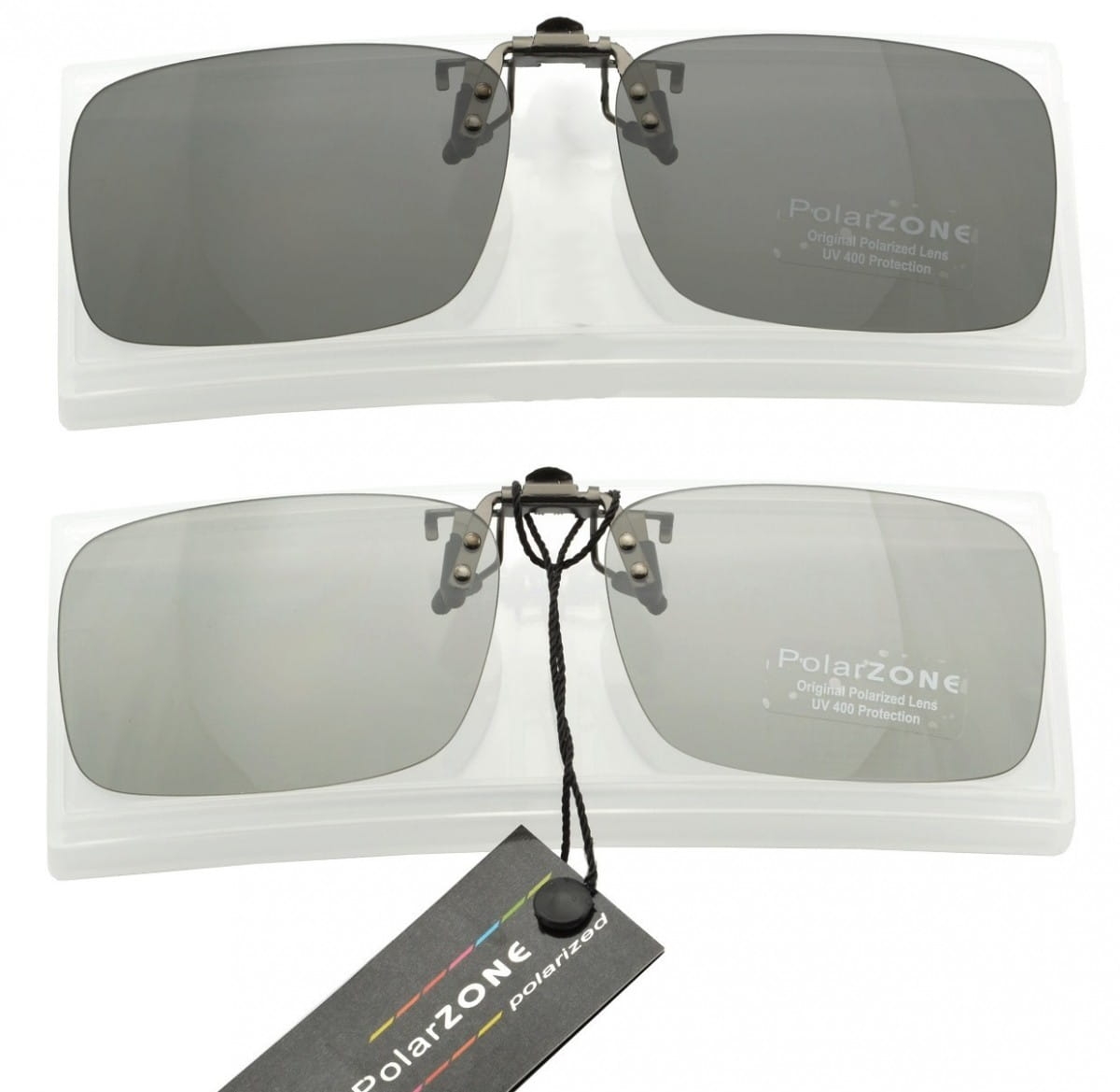 Nakładki na okulary fotochromowe + polaryzacyjne polarzone nafp-303