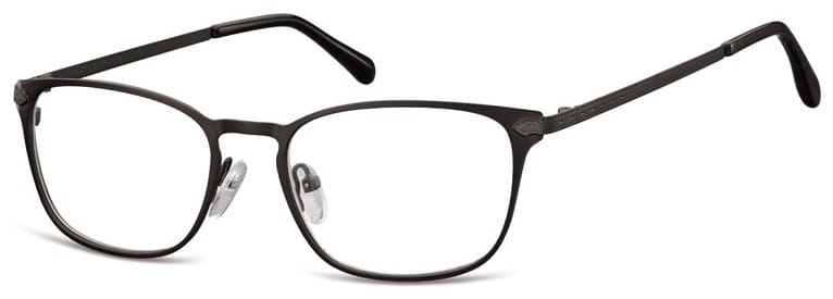 Oprawki okularowe kocie oczy damskie stalowe sunoptic 991 czarne