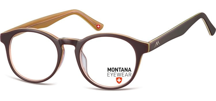 Lenonki okragle okulary oprawki optyczne, korekcyjne montana ma66e