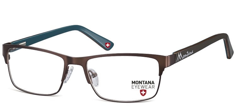 Oprawki okulary korekcyjne metalowe pełne mm621a