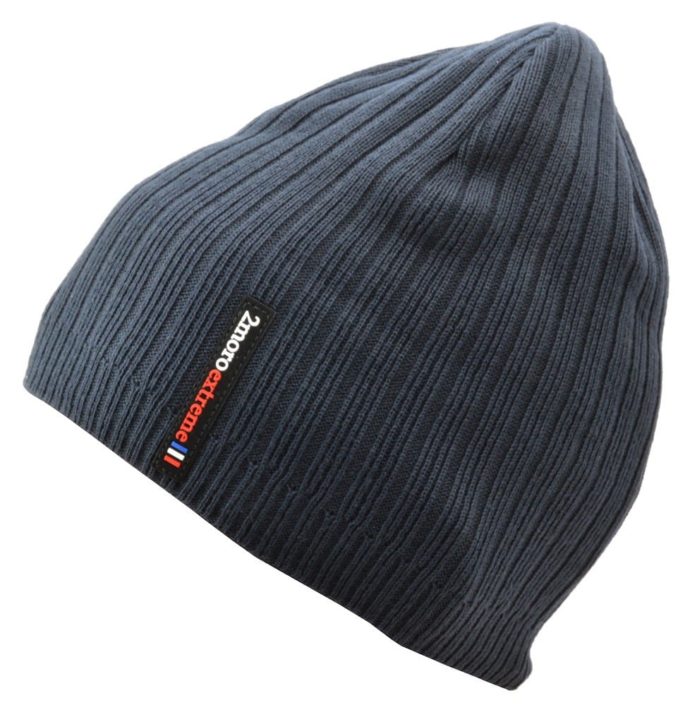 Męska zimowa czapka granatowa z polarem - l/xl extreme st-555a