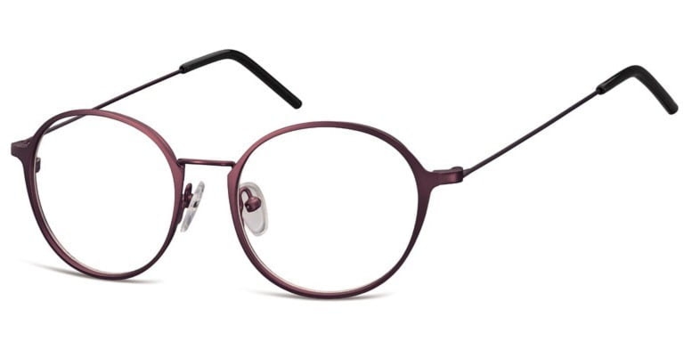 Lenonki zerowki oprawki okulary korekcyjne 971g fioletowe