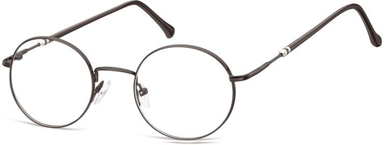 Lenonki okrągłe okulary oprawki optyczne 926d czarne