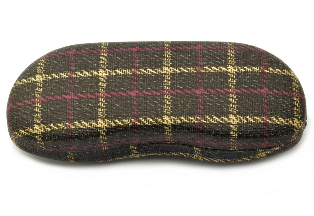 Etui futerał na okulary et-104d kratka