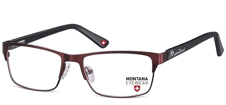 Oprawki okulary korekcyjne metalowe pełne mm621d