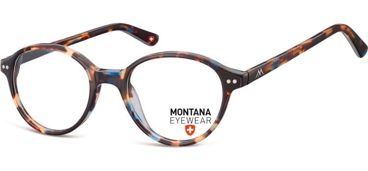 Okragle okulary oprawki optyczne, korekcyjne montana ma70d