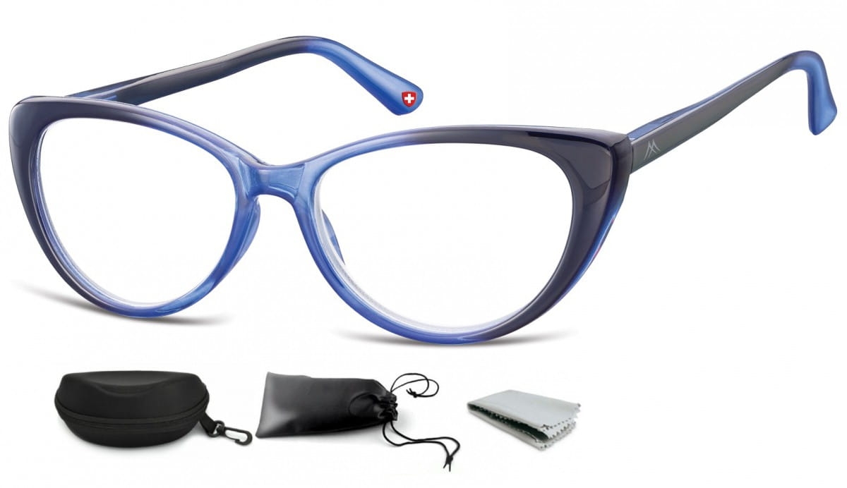 Plusy okulary do czytania kocie mr64c moc: +1,5