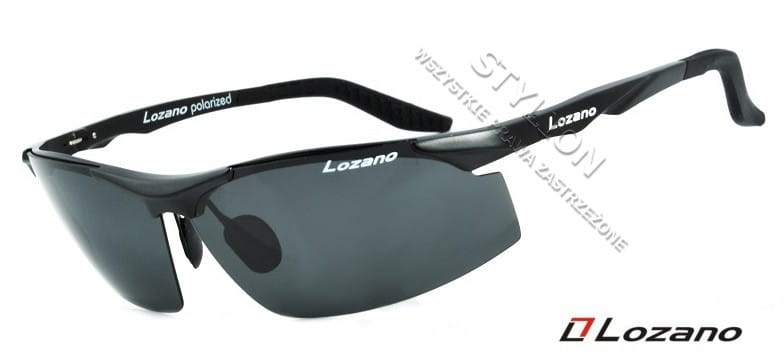 Męskie okulary lozano lz-305 polaryzacyjne aluminiowo-magnezowe