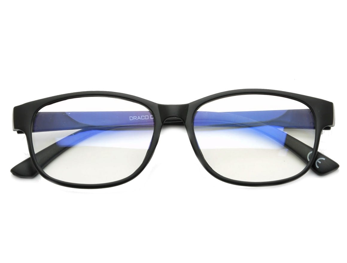 Okulary z filtrem antyrefleksyjne zerówki ala nerdy dr-110-c3