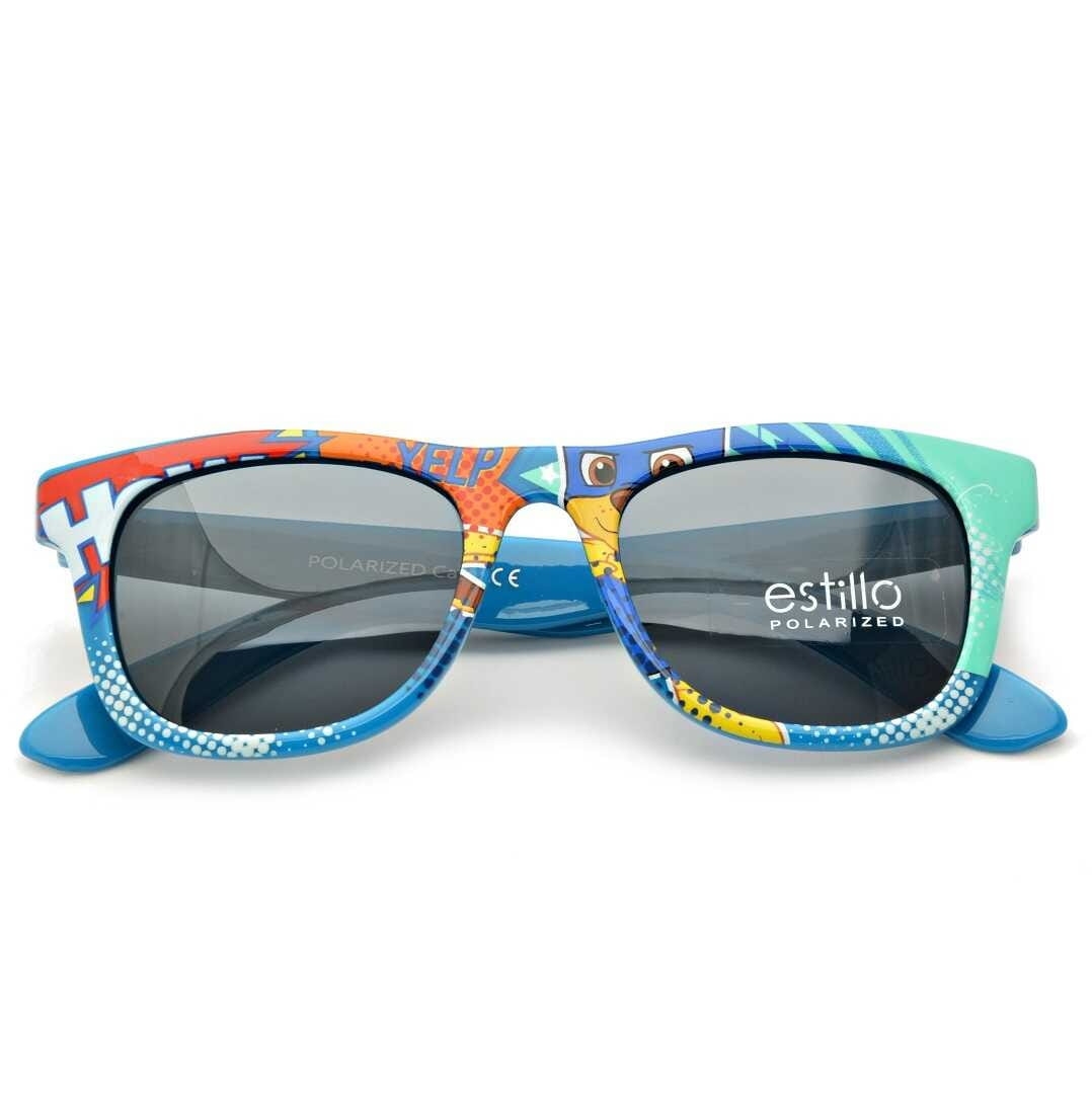 Okulary dziecięce nerdy polaryzacyjne est-701 psi patrol