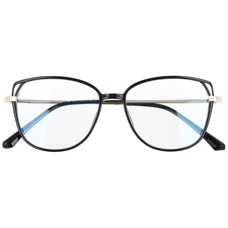 Okulary damskie  z filtrem blue light do komputera zerówki 2543-1