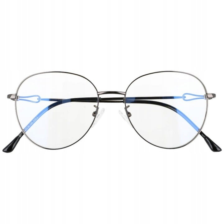Okulary lenonki z filtrem blue light do komputera zerówki 2540-6