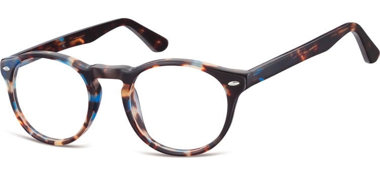Okrągłe okulary oprawki zerowki korekcyjne sunoptic ac46e