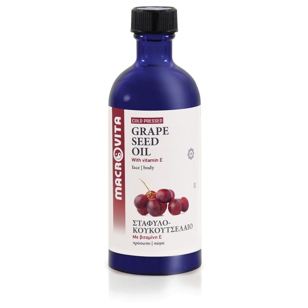 Macrovita Olejek z Pestek Winogron w naturalnych olejach tłoczony na zimno z witaminą E 100ml