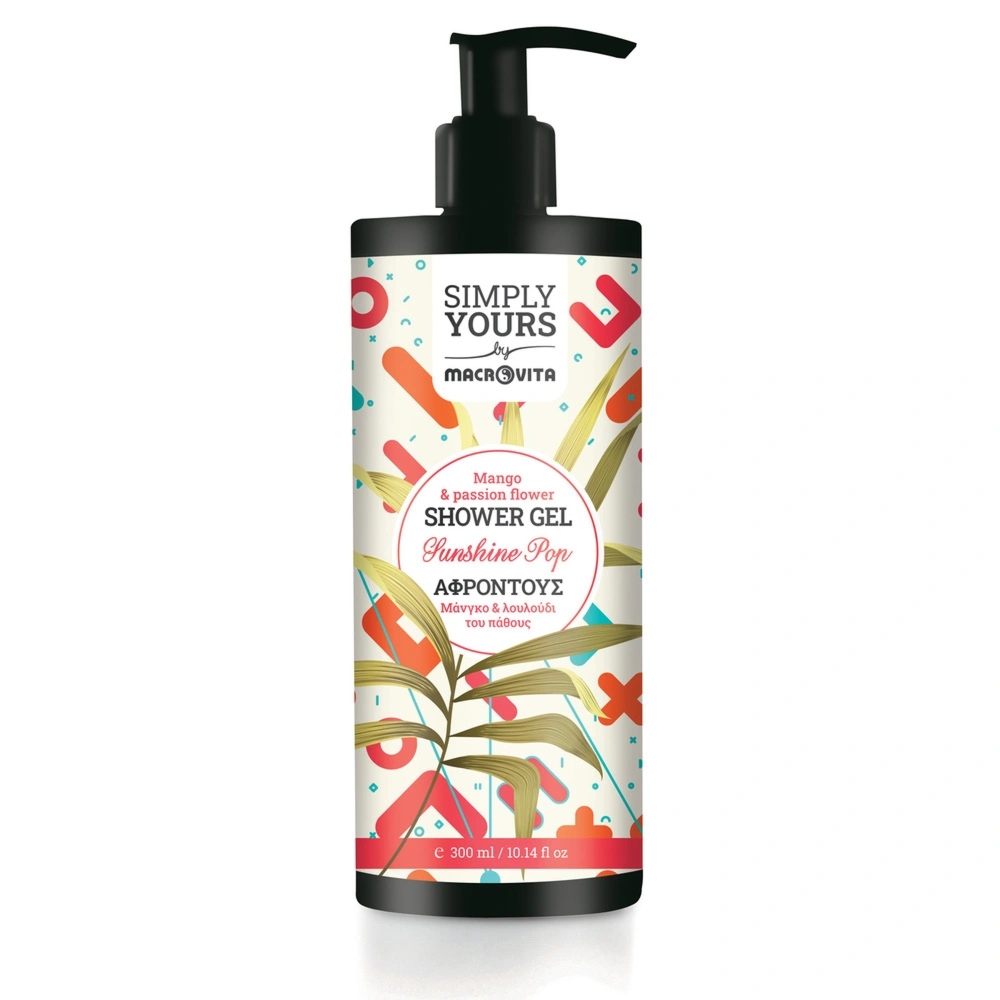 Macrovita żel pod prysznic Sunshine Pop mango i kwiat passiflory 300ml