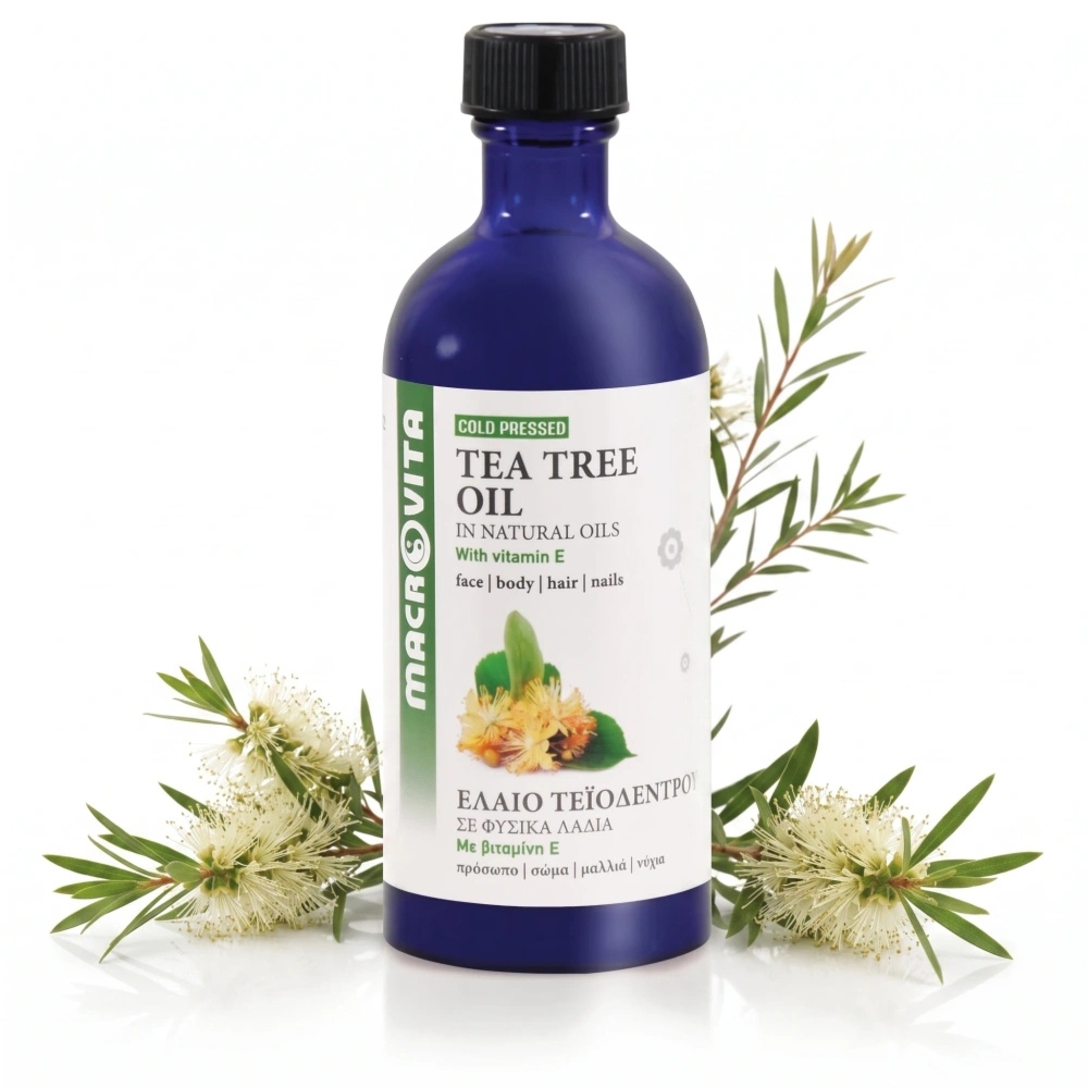 Macrovita Olejek z Drzewa Herbacianego w naturalnych olejach tłoczony na zimno z witaminą E 100ml