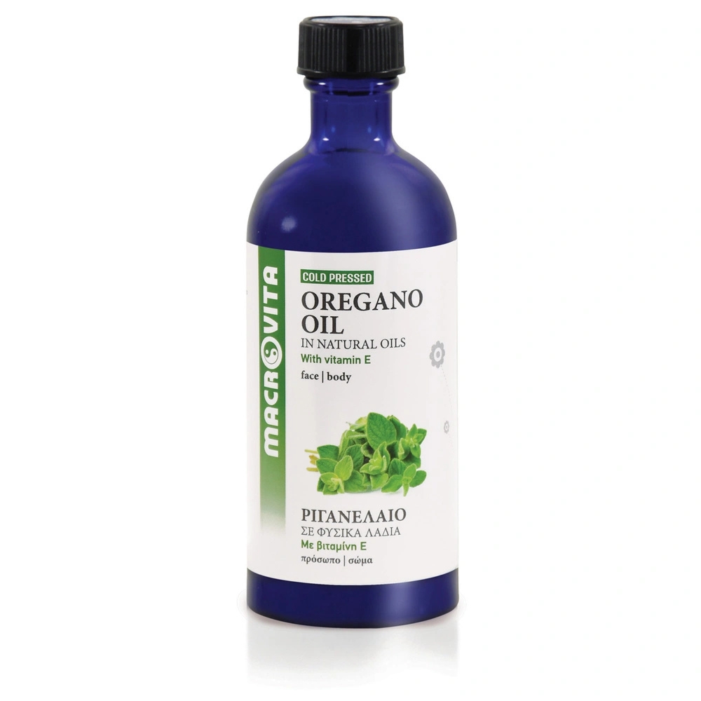 Macrovita Olejek Oregano w naturalnych olejach tłoczony na zimno z witaminą E 100ml