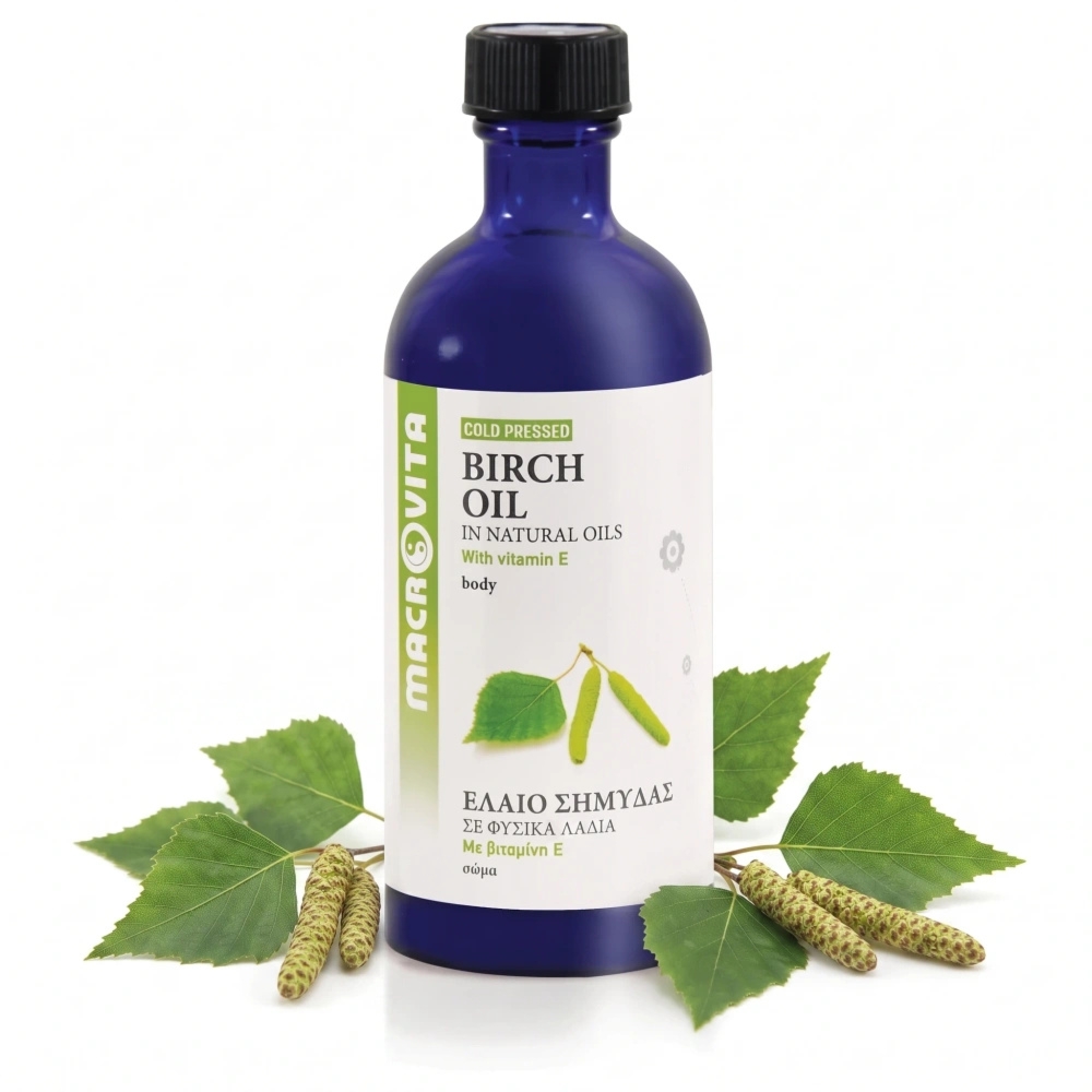 Macrovita Olejek Brzozowy w naturalnych olejach tłoczony na zimno z witaminą E 100ml