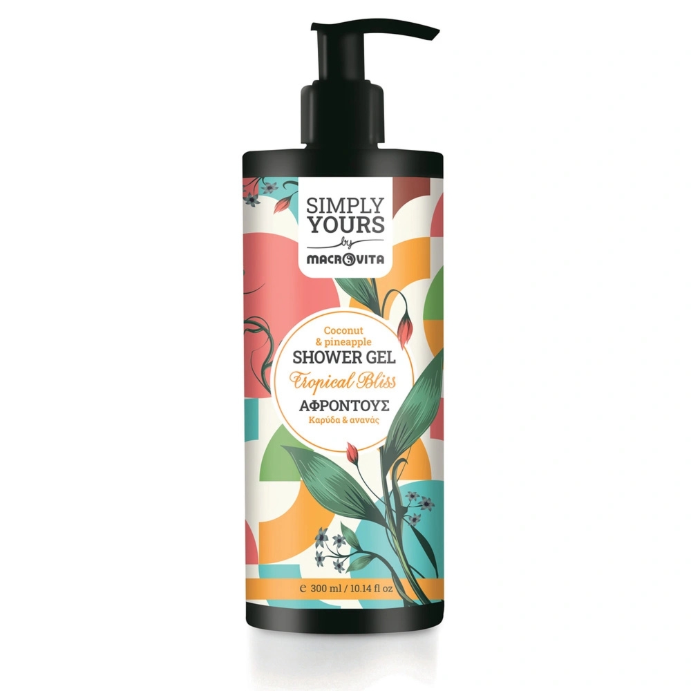 Macrovita żel pod prysznic Tropical Bliss kokos i ananas 300ml
