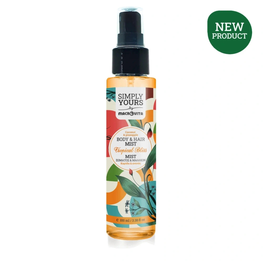 Macrovita mgiełka do ciała i włosów Tropical Bliss kokos i ananas 100ml