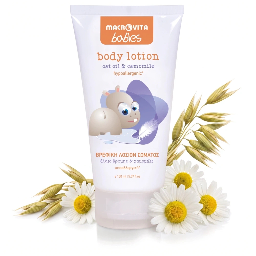 Macrovita Babies mleczko do ciała owies & rumianek 150ml
