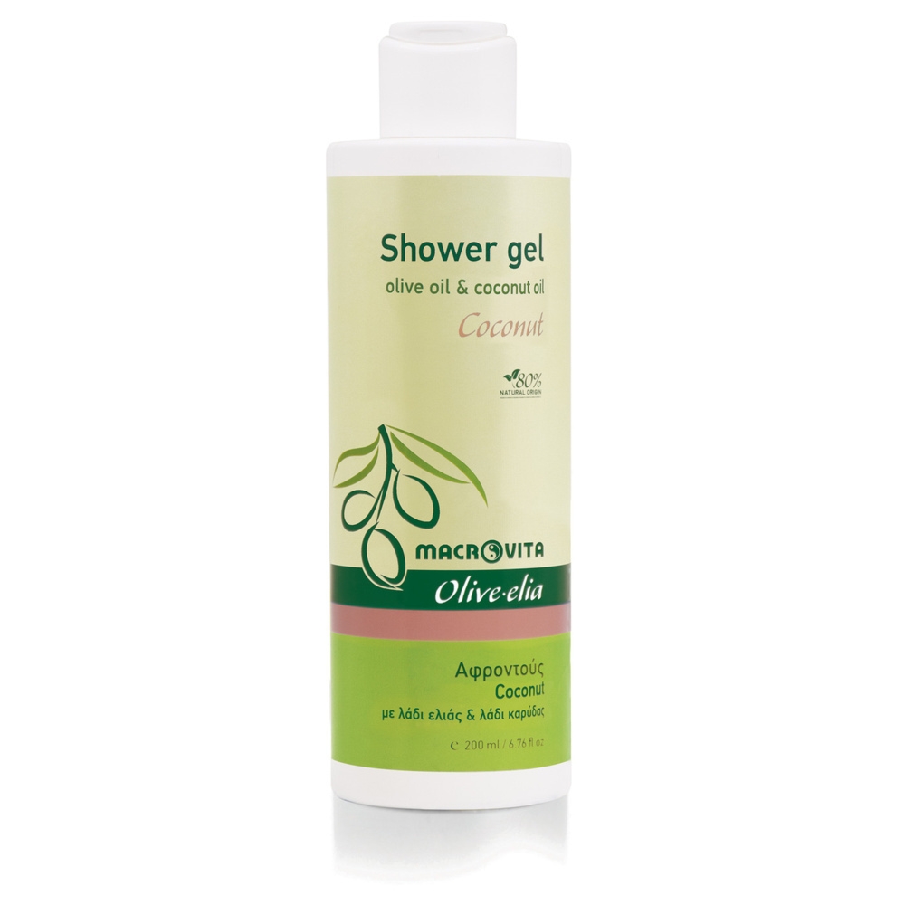 Macrovita Olive.elia Coconut żel pod prysznic z bio-oliwą i olejkiem kokosowym 200ml