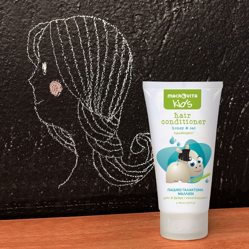 Macrovita Kids odżywka do włosów dla dzieci miód & owies 150ml