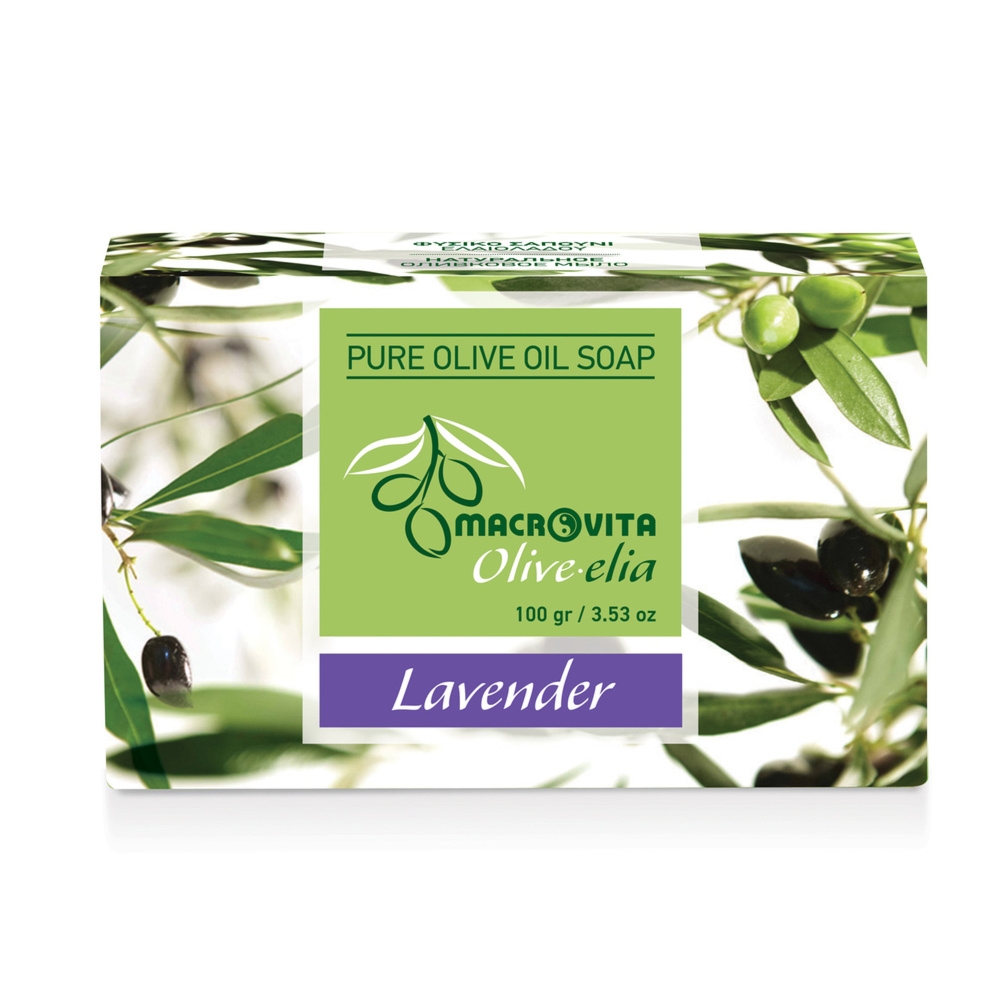 Macrovita Olive.elia mydło z czystej oliwy Lawenda 100g