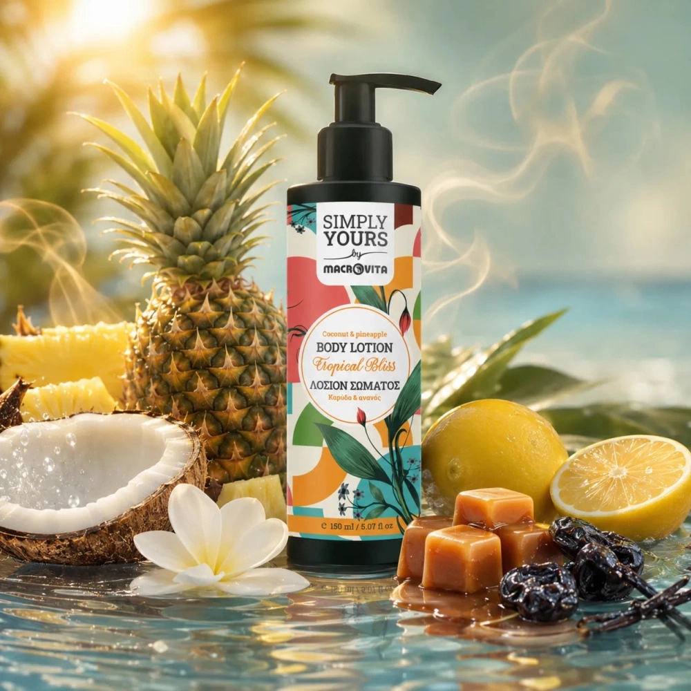 Macrovita balsam do ciała Tropical Bliss kokos i ananas 150ml