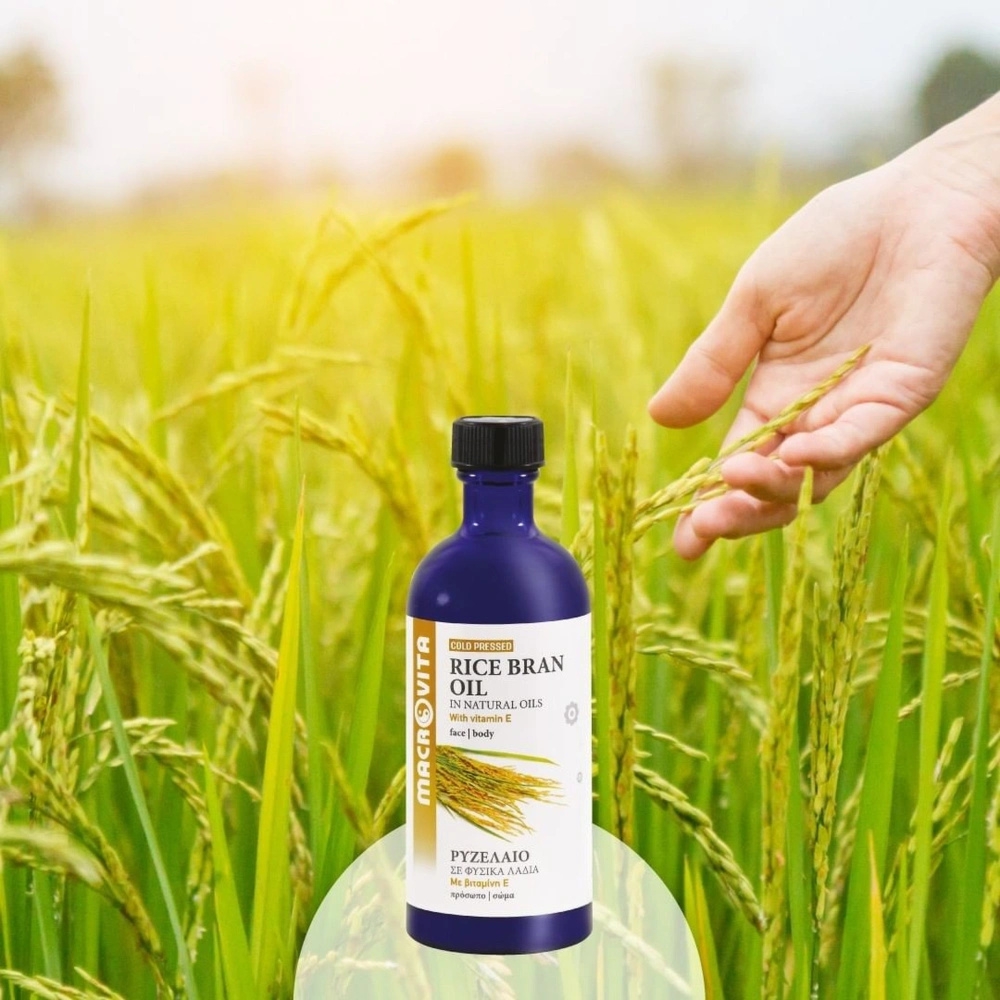 Macrovita Olejek z Otrębów Ryżowych w naturalnych olejach tłoczony na zimno z witaminą E 100ml