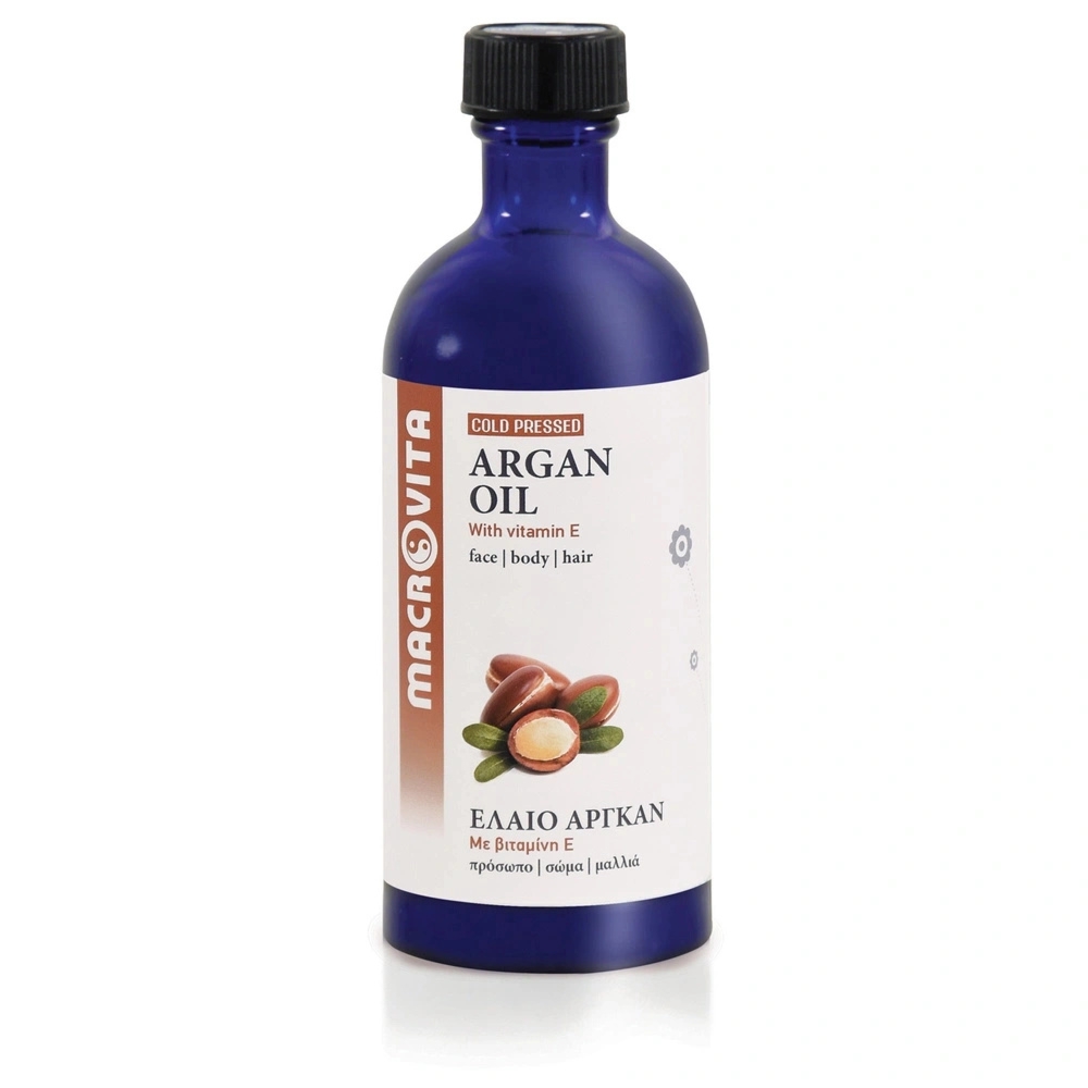 Macrovita Olejek Arganowy w naturalnych olejach tłoczony na zimno z witaminą E 100ml