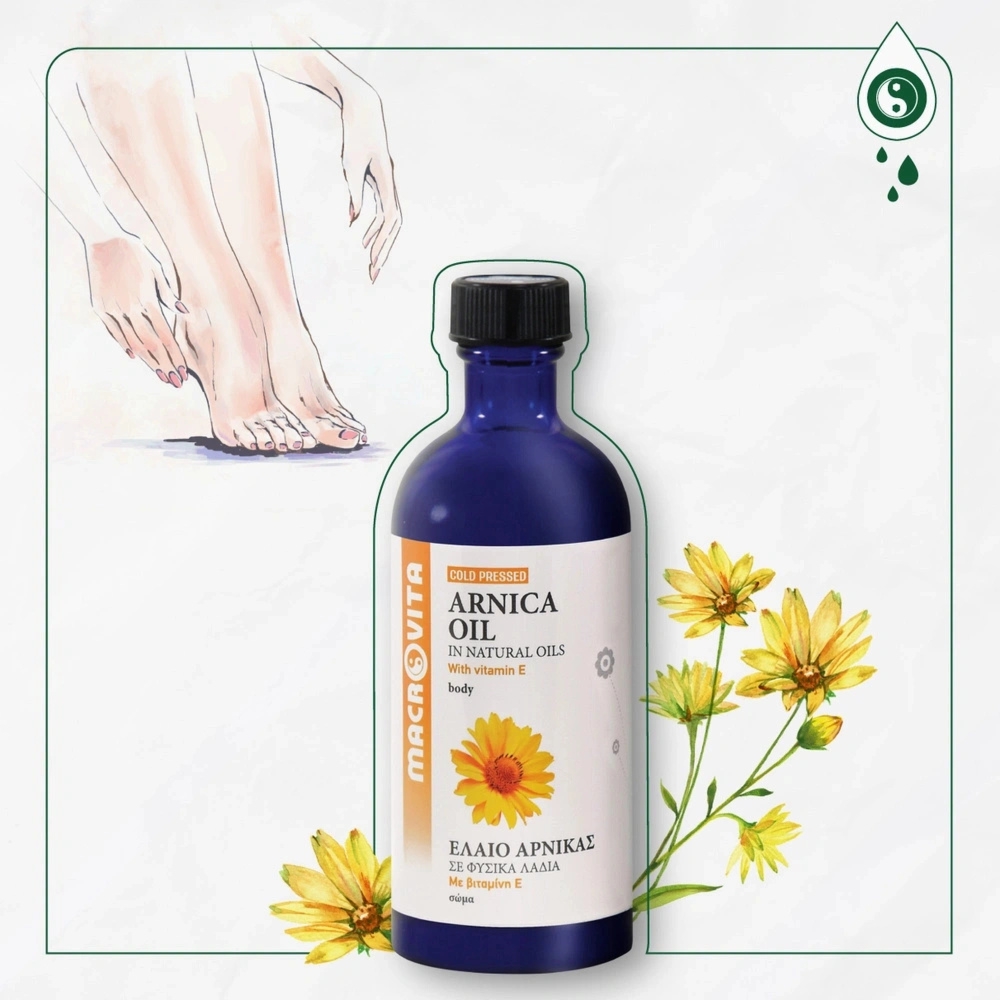 Macrovita Olejek z Arniki Górskiej w naturalnych olejach tłoczony na zimno z witaminą E 100ml