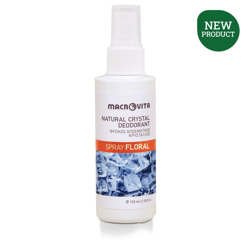 Macrovita naturalny dezodorant w sprayu z kryształem Floral 100ml