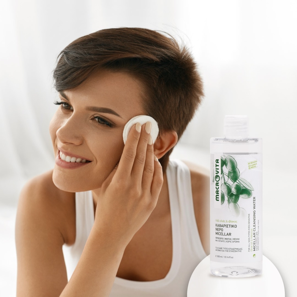 Macrovita naturalny płyn micelarny do wszystkich rodzajów cery z oliwą i hibiskusem 100ml