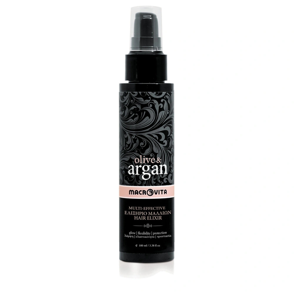 Macrovita Olive & Argan Multi-Effective Hair Elixir eliksir do włosów z olejkiem arganowym 100ml