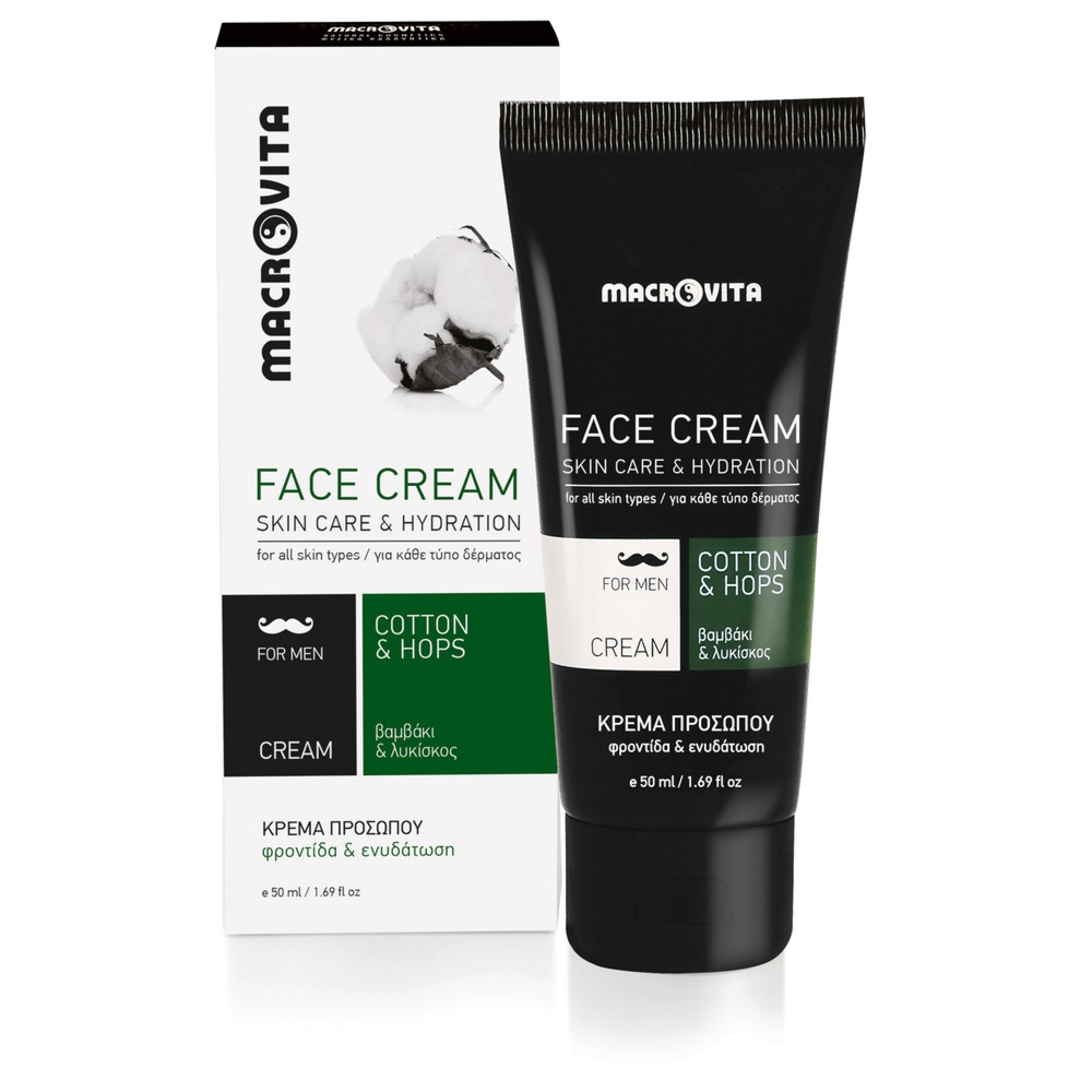 Zestaw Macrovita Men: krem do twarzy 50ml + dezodorant 50ml + żel pod prysznic 250ml