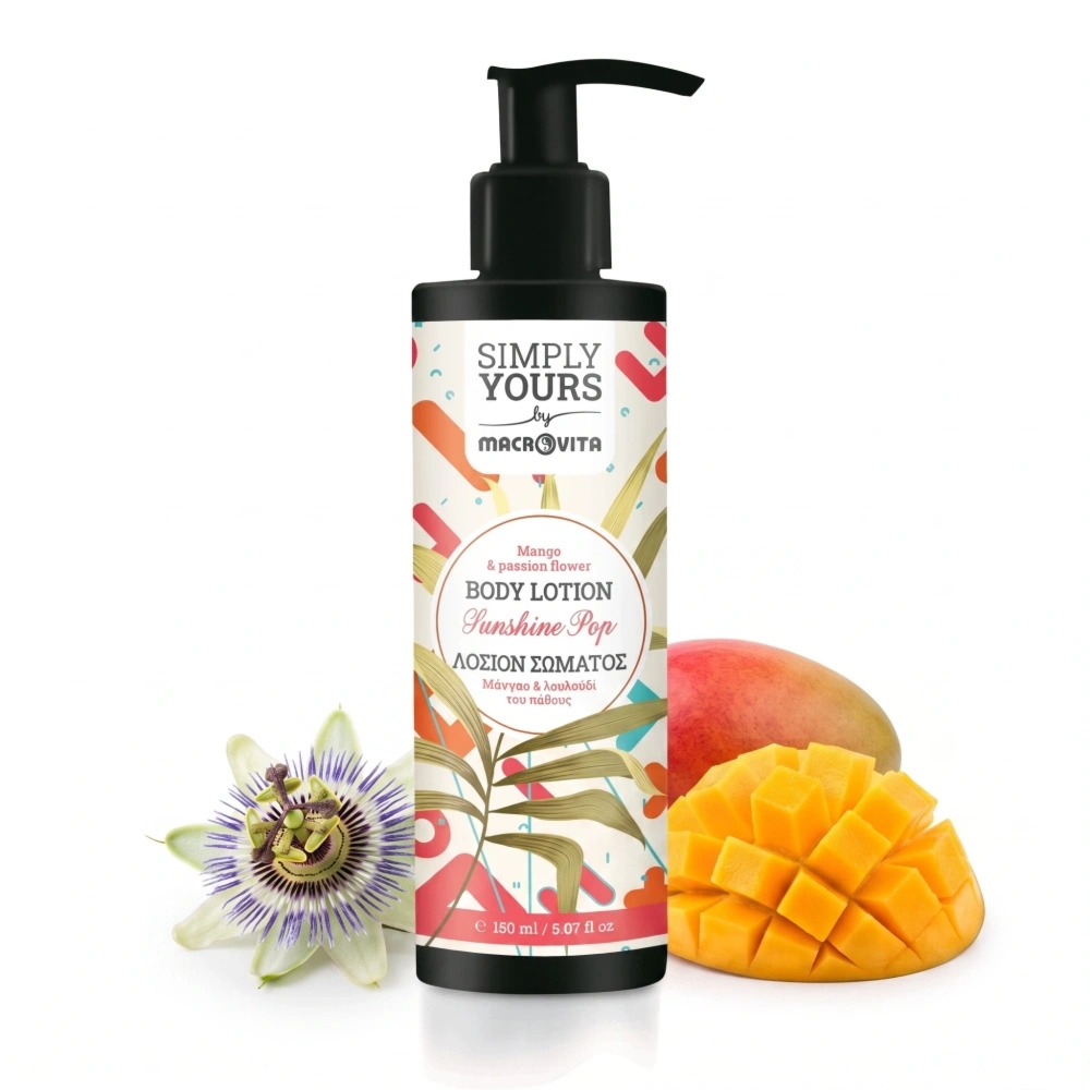 Macrovita balsam do ciała Sunshine Pop mango i kwiat passiflory 150ml