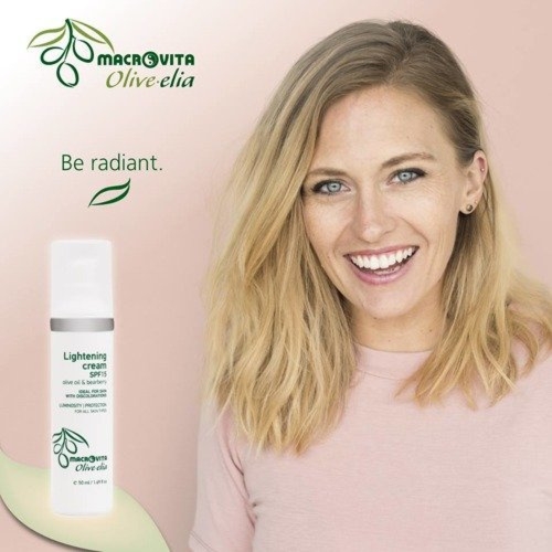 Macrovita Olive.elia krem rozjaśniający przebarwienia z bio-oliwą i mącznicą lekarską 50ml