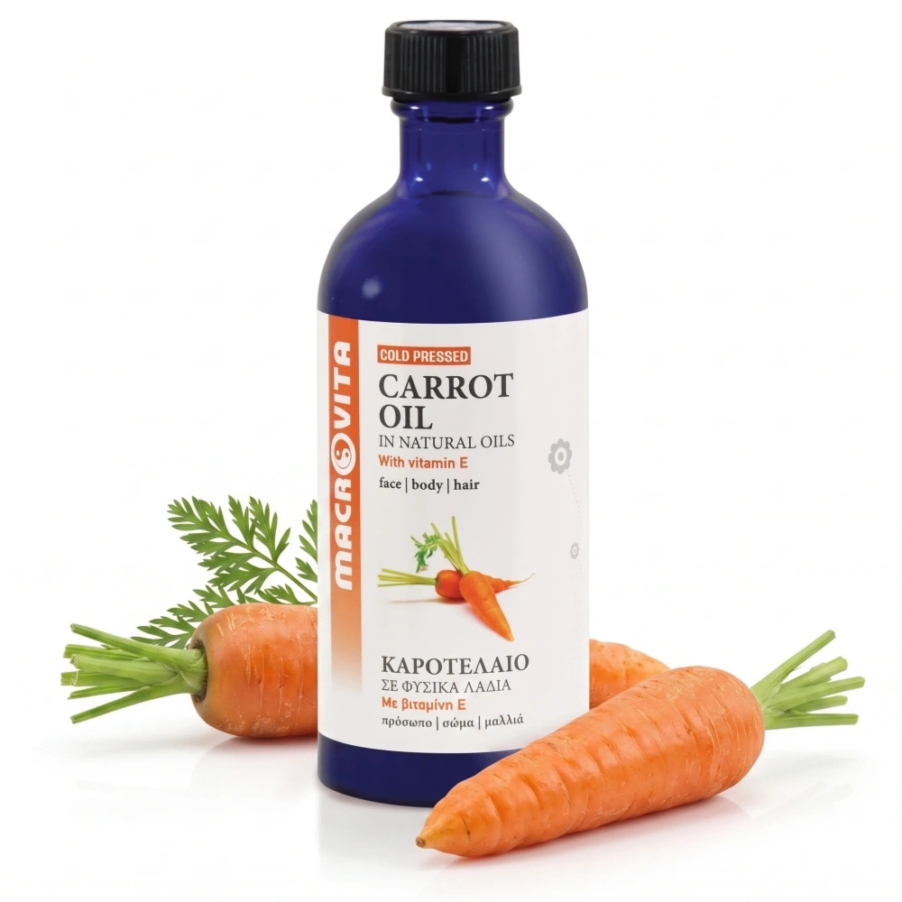 Macrovita Olejek z Marchwi w naturalnych olejach tłoczony na zimno z witaminą E 100ml
