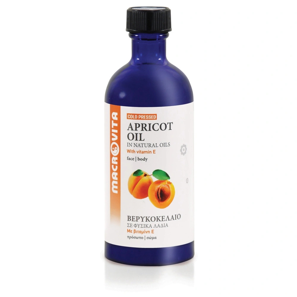 Macrovita Olejek z Pestek Moreli w naturalnych olejach tłoczony na zimno z witaminą E 100ml