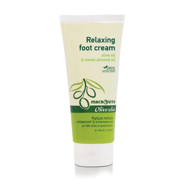 Zestaw Macrovita Olive.elia: zmiękczający krem do dłoni i stóp 100ml + relaksujący krem do stóp 100ml + krem do dłoni 100ml