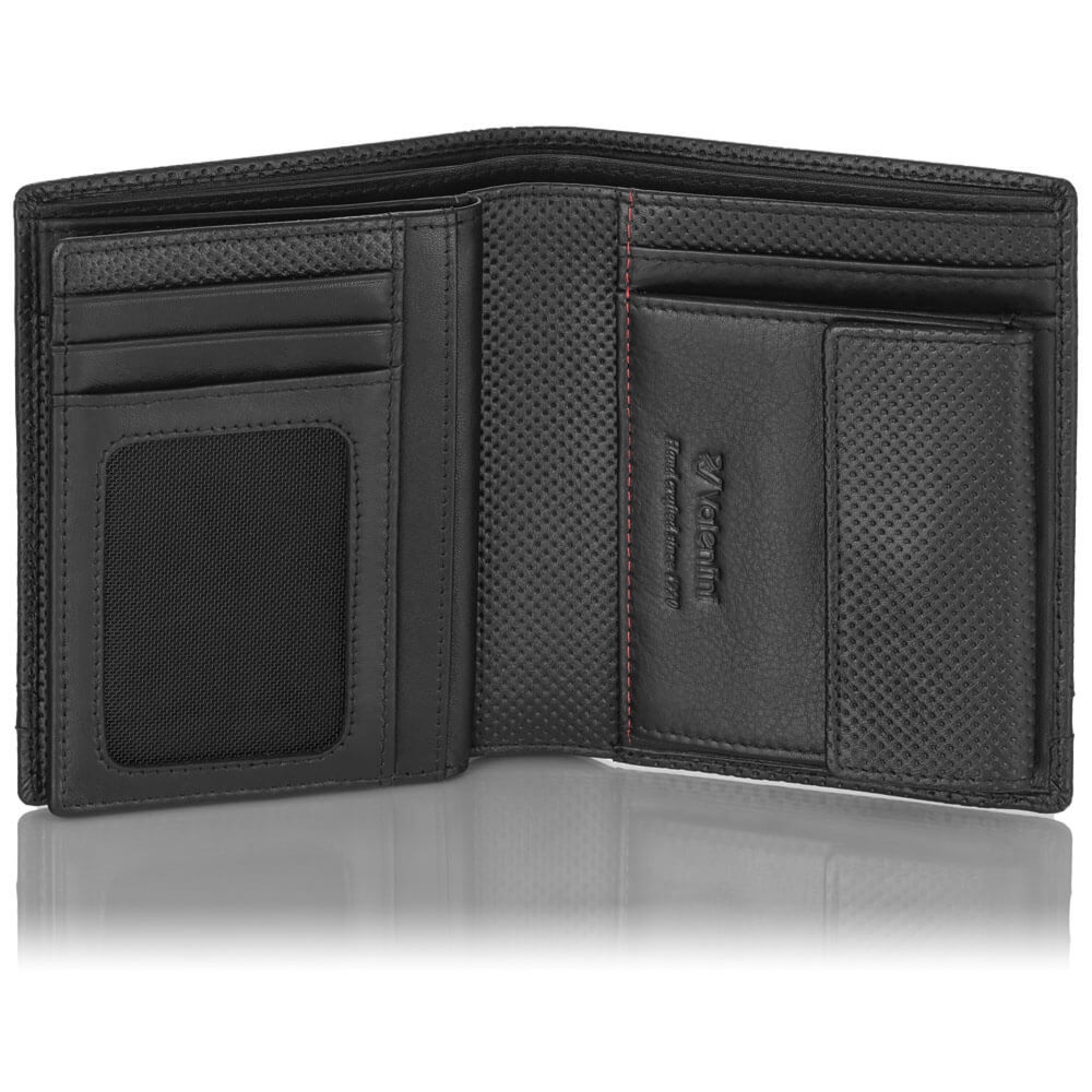 Duży portfel męski Valentini Perforated 13V-112 z RFID