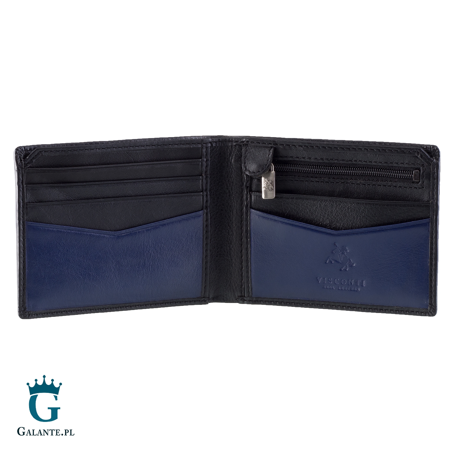 Cienki portfel męski visconti slim vsl-20 rfid