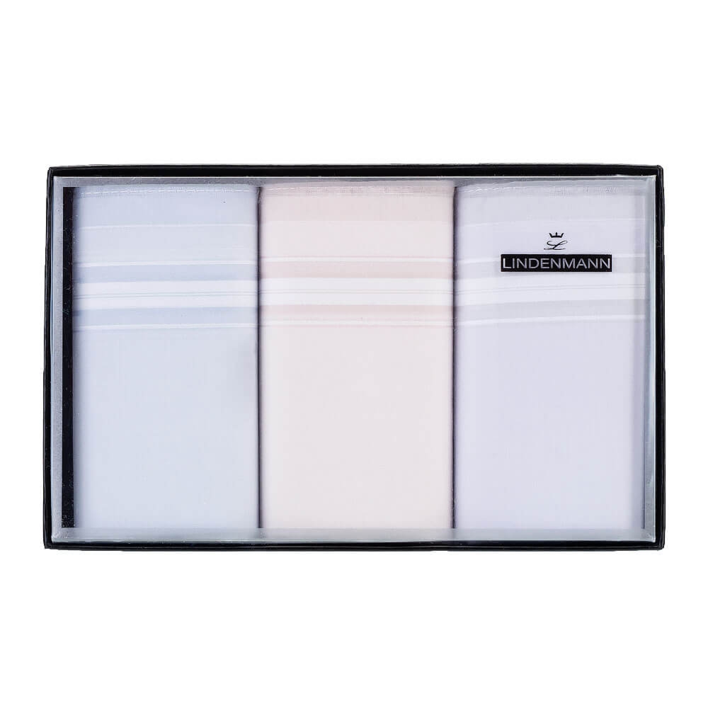 Eleganckie chusteczki męskie Lindenmann 50030